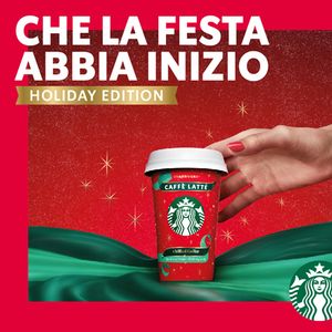 Starbucks Caffe Latte Holiday Edition