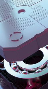 Injection molded component holders