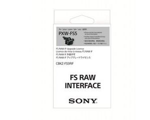 CBKZ-FS5RIF PXW-FS5 RAW Software Upgrade