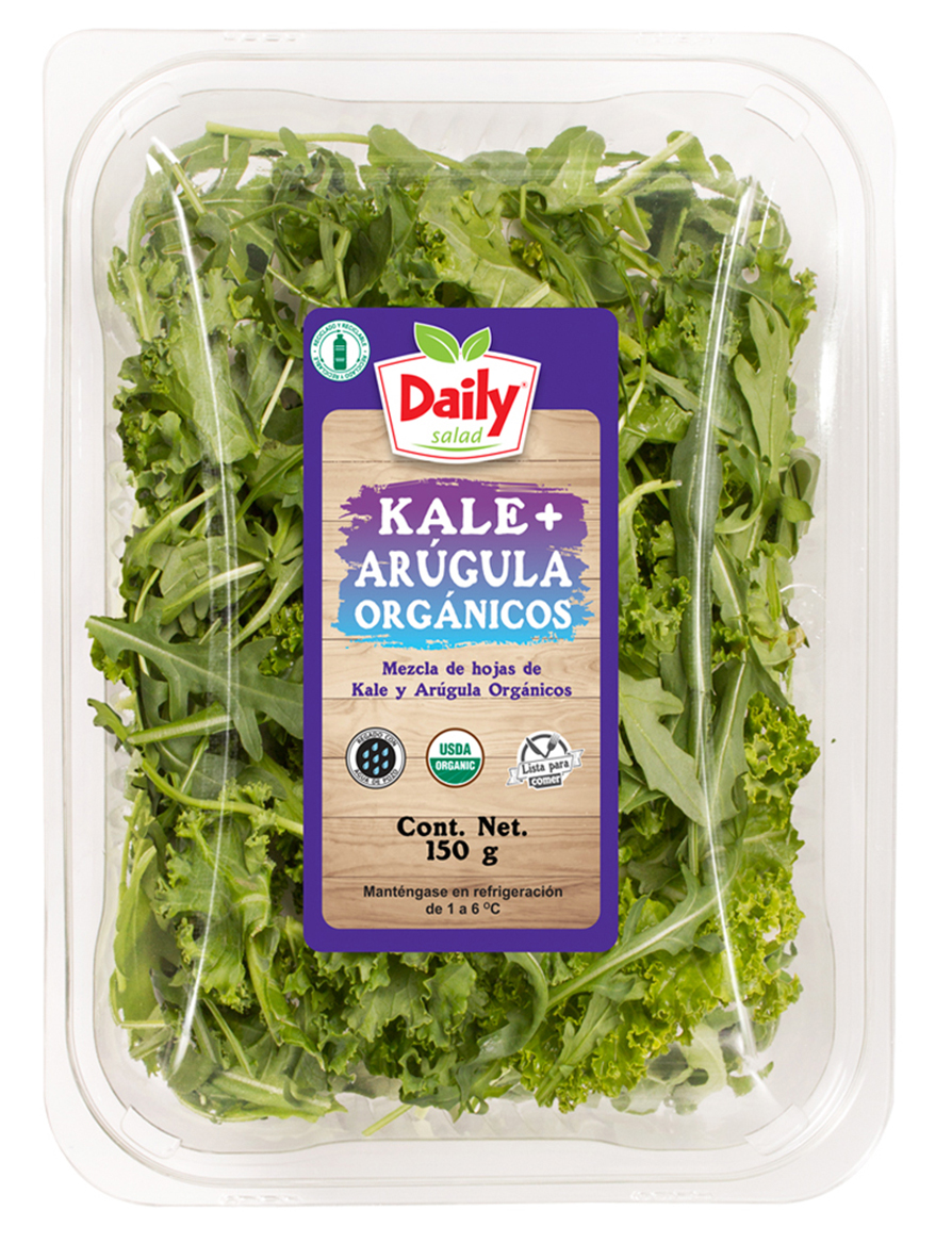 Kale + Arúgula Orgánica