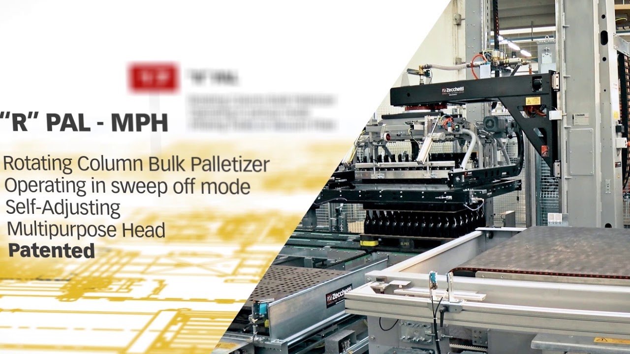 Rotating Column Bulk Palletizer