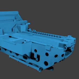 Horizontal Machine-Bed