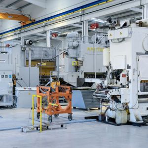 Metal and plastic components