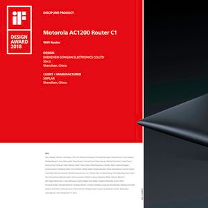 Motorola AC1200 Router C1