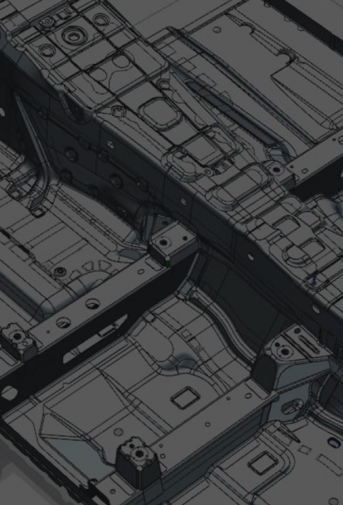 Automotive metal part