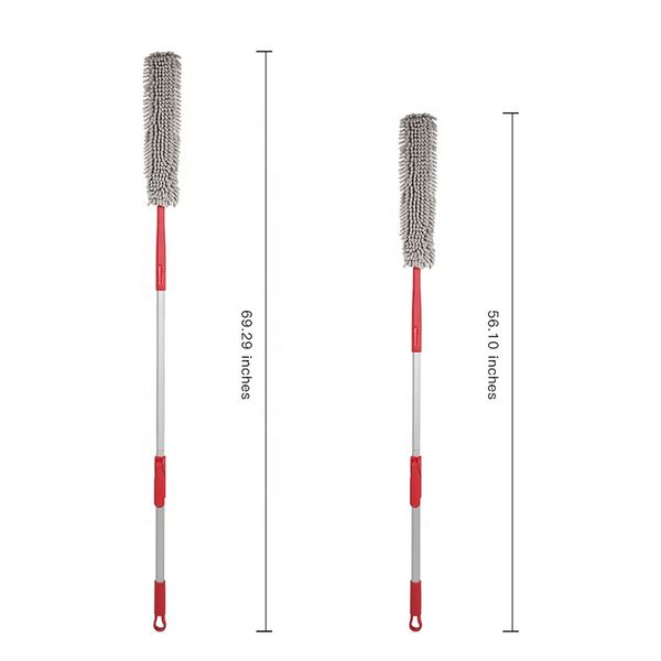 Jesun  Household Cleaning Brush Microfiber Duster with Long Extendable Handle