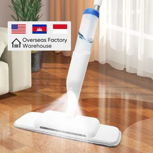 Overseas Factory Broom and Mops 3 in 1 Spray Mop Cleaner Floor Cleaning FlatMicrofiber Mop Sweeper for Floor Cleaning