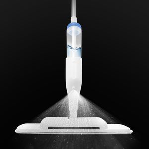 Jesun 3-in-1 Manual Carpet Sweeper and Water Spray Mop Set Microfiber Flat Mop for Floor Cleaning
