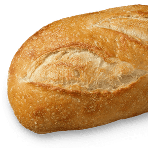 loaf of artisanal bread