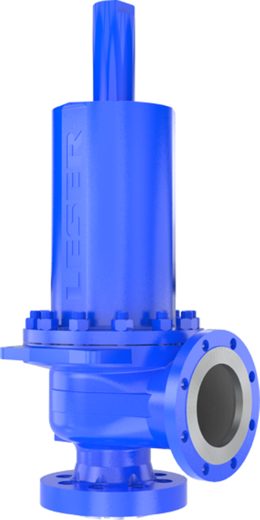API Safety valves according to API 526 with standardized capacities, installation dimensions and materials