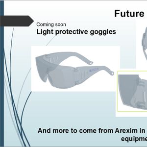 Light protective goggles