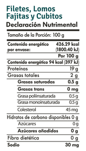 Filetes de Mojarra