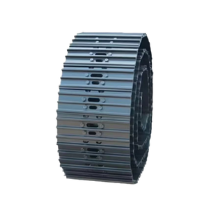 Non-Marking Rubber Pad Track Links Perfect for Urban Construction