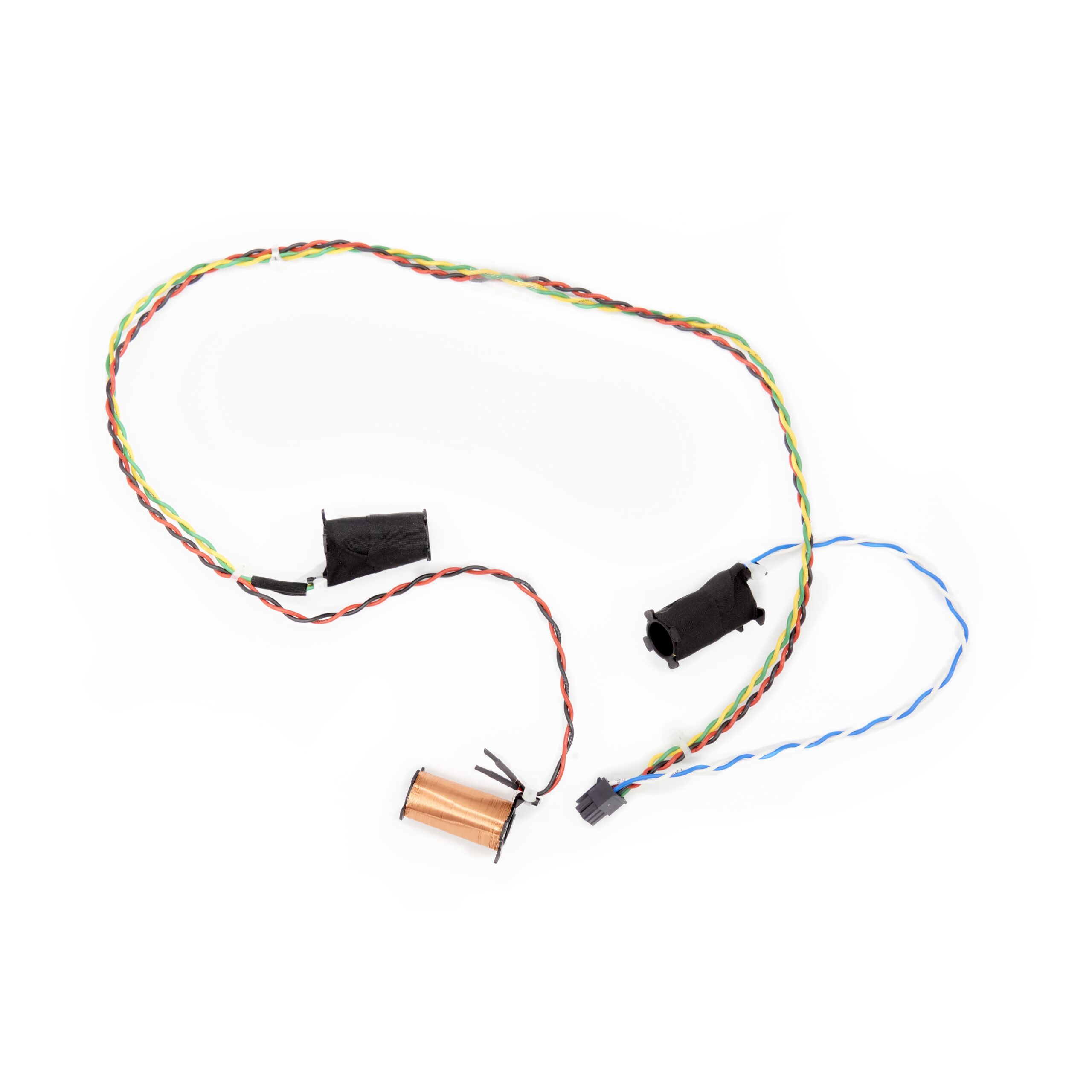 Robotic mower wire harness