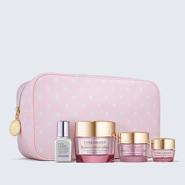 Estée Lauder x Ladurée \ The Radiance Routine Resilience Multi-Effect Skincare Set