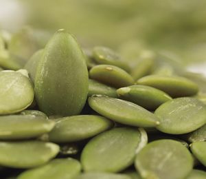 pumpkin seeds and kernels