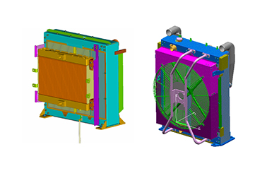 vehicle battery cooling fan motors
