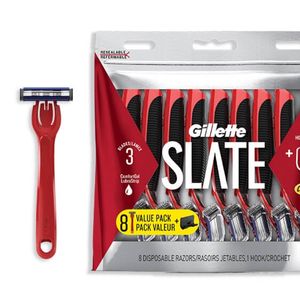 Slate Disposable Shaving Razors