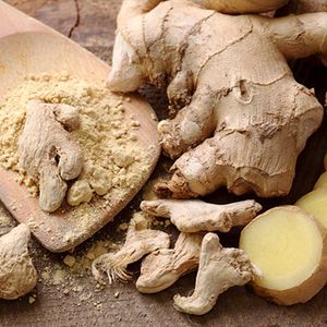 Dehydrated ginger