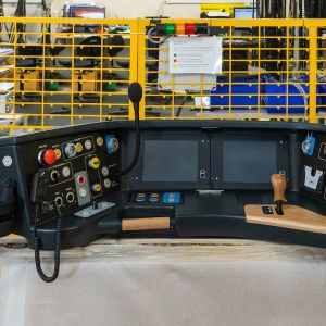 Specialized panels designed for train system control
Control consoles for drivers
