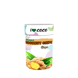 Organic Coconut Chips with Ginger