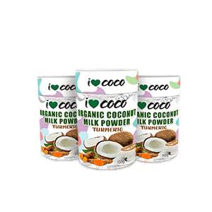 Organic Coconut Milk Powder with Turmeric