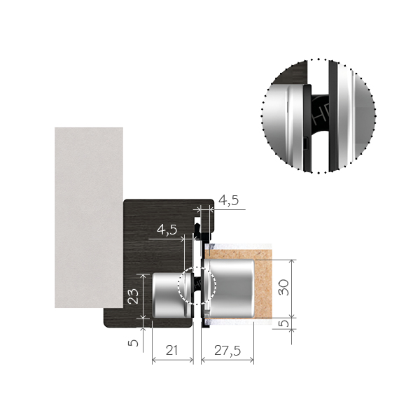 Eclipse 3.4 HD - Door hardware