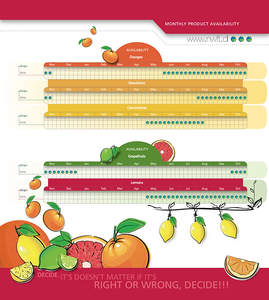 Oranges, Mandarins, Clementines, Grapefruits, Lemons