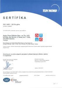 ISO 14001 Certification