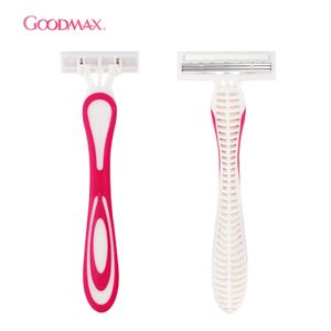 High Quality Wholesale Widely Use Rubber Handle Triple Blades Shaving Women Safety Razor