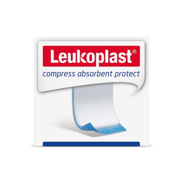 Leukoplast compress absorbent protect absorberend verband