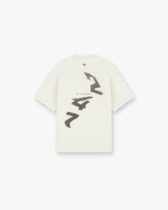 Represent 247 Motion Oversized T-Shirt - Flat White