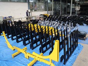 Agricultural equipment attachments