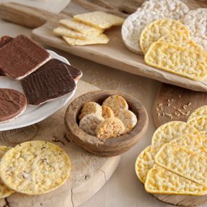 Rijst- en maiswafels
