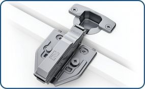 IMPRO Adjustable Soft-Close Hinge is a new generation hinge system with an adjustable 5-stage soft-close mechanism. The IMPRO Hinge System allows you to adjust the soft closing effect according to different door sizes.