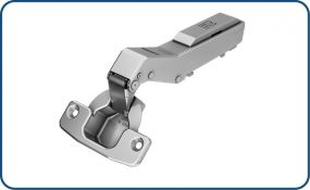 Soft close and self closing specialty hinges for 45 diagonal and 90 degree blind corner cabinetry applications.