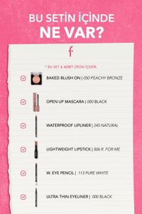 Turkish Delight Makeup 6'lı Makyaj Seti