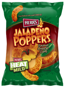 Jalapeno Poppers Flavored Cheese Curls