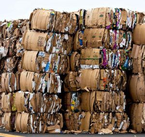 Old Corrugated Cardboard Scrap