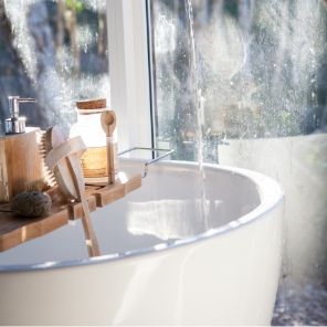 antibacterial glass container