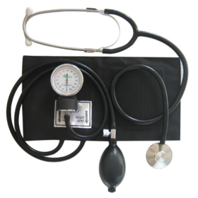 China outpatient manual upper arm blood pressure monitor aneroid Medico with stethoscopePopular