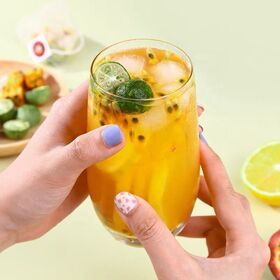 Xanadu OEM Private Label Natural Cold Brew Freeze Dried Passion Fruits Tea Frozen Fresh Fruit Cubes Healthy Fruit Tea Drinks