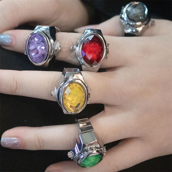 Factory Direct Wholesale Gem Flower Time Reading Finger Watch Retro Hot Sale Temperament Women Ring Watches