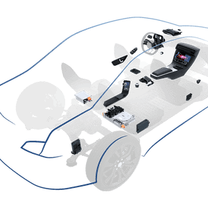 components, modules, and systems for electrical, electronic and mechatronic technology in car bodies
