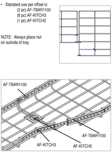 cable ladders, cable trays