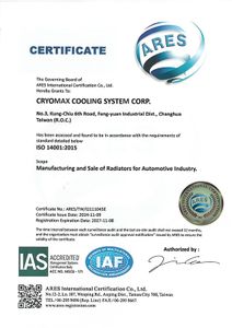 Radiators for Automotive Industry