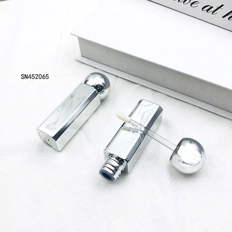 Lip Gloss Tubes 5ml Lip Gloss Wholesale Bulk Tube Silver Lipstick Tube