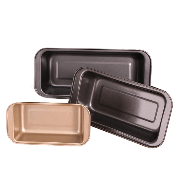 Factory Direct Supply Non-Stick Carbon Steel Bread Baking Pan Toast Box Rectangular Cake Mold Household Kitchen Food Use