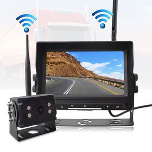 7inch HD 720p Monitor Digital Wireless Car Camera System