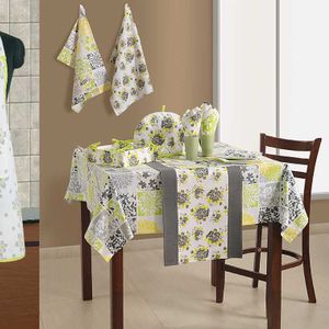 aprons, cushion covers, placemats, and curtains